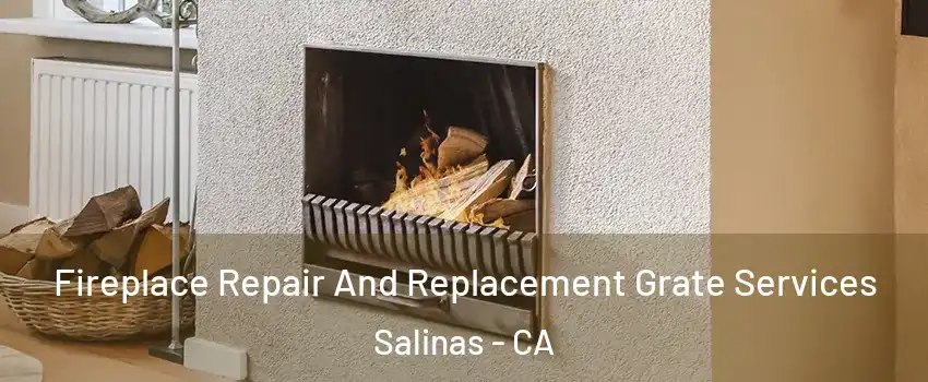 Fireplace Repair And Replacement Grate Services Salinas - CA