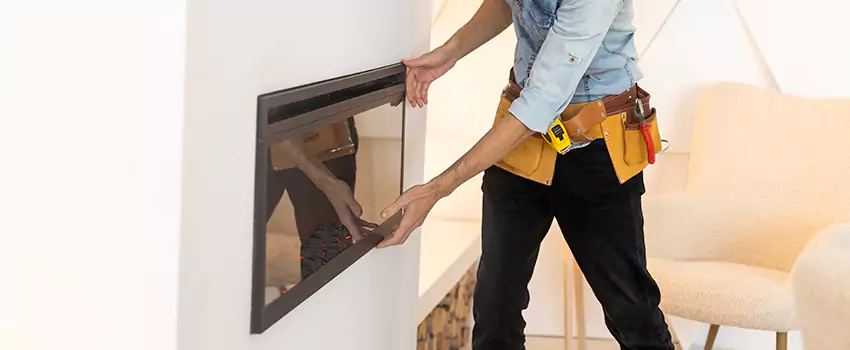 Metal Fireplace Installation in Salinas, California