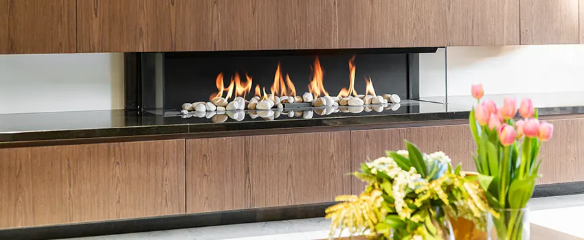 Double-height Fireplace Design Refurbishment in Salinas, California