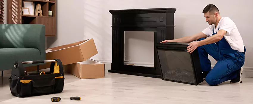 Old Rusted Metal Fireplace Repair And Replacement in Salinas, CA