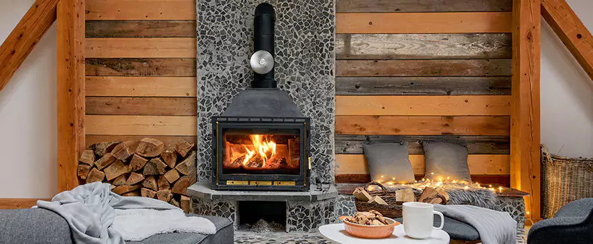 Thelin Hearth Products Direct Vent Gas Stove Fireplace Inspection in Salinas, California