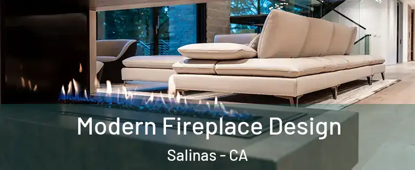 Modern Fireplace Design Salinas - CA
